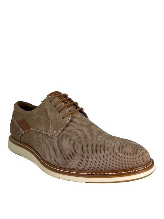 Damiani Leder Herren Freizeitschuhe Braun