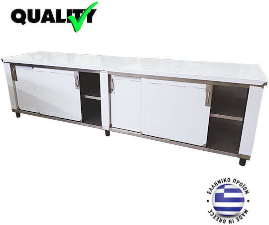 Lappas Dulap de pregătire cu uși glisante 300x70x85cm
