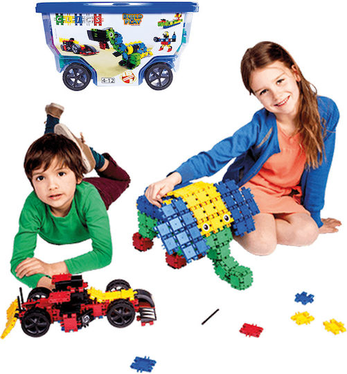 Clics Τουβλάκια Rollerbox για 4+ Ετών 377τμχ