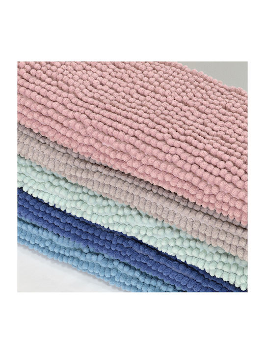 Lino Home Non-Slip Bath Mat Sirena 7300000515 D.Pink 50x80cm