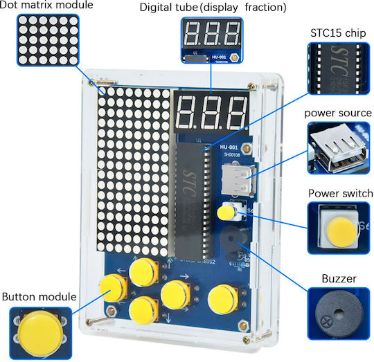 Keyestudio 51 Microcontroller Game Boy για Arduino