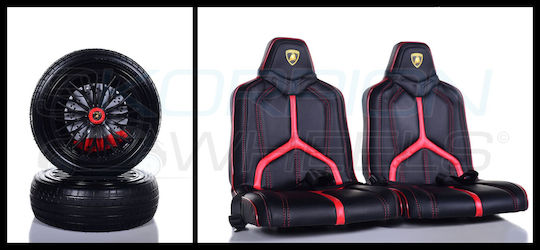 Lamborghini Aventador SV Two Seater with Remote Control Licensed 12 Volt White for 3+ Years Old