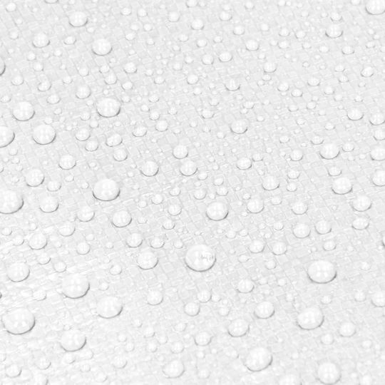 ECD Germany Waterproof Tarpaulin 260gr/m² 10x8m. Heavy Duty White