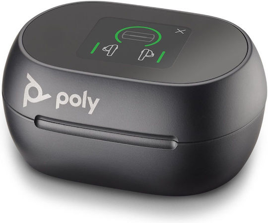 Plantronics Voyager Free 60+ UC In-ear Bluetooth Handsfree Căști cu Carcasă de Încărcare Negru