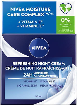 Nivea Essentials Refreshing fără culoare 24h Hidratantă Cremă Pentru Față 50ml