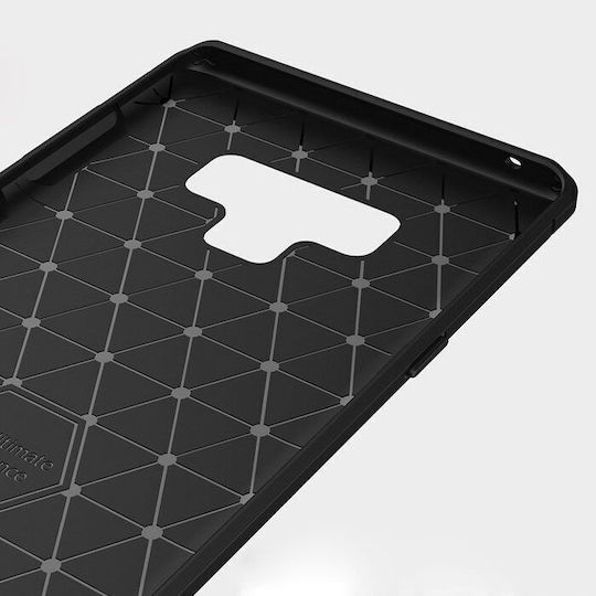 Techsuit Carbon Back Cover Silicone Black (Galaxy Note 9)