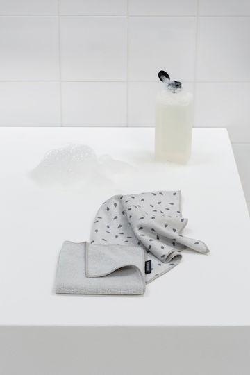 Brabantia Хавлиени кърпи в Сив Цвят 30x30см 2бр