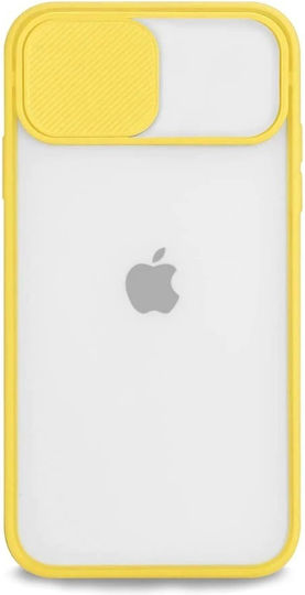 Technovo Camera Protection Back Cover Πλαστικό Κίτρινο (iPhone 11 Pro)