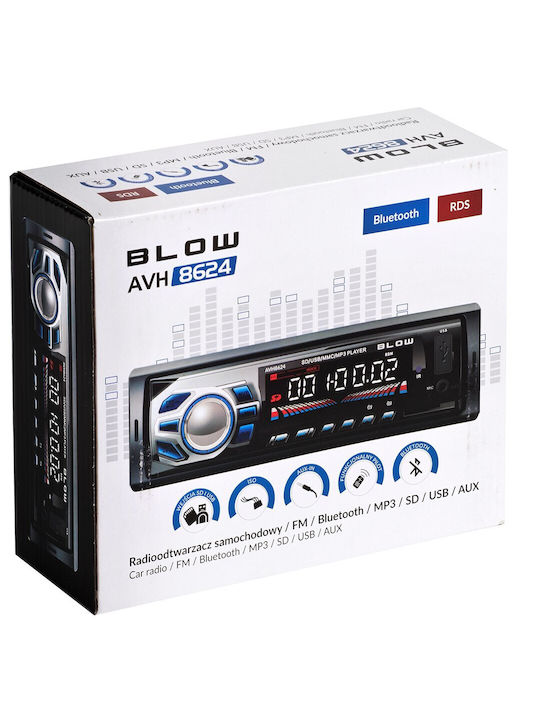 Blow Sistem Audio Auto 1DIN (Bluetooth/USB)