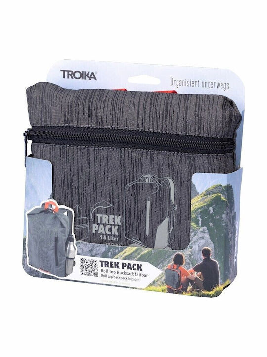 Troika Backpack 15lt Γκρι