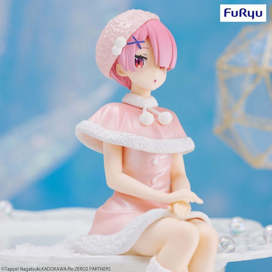 FuRyu Re Viața De Început Zero În Altă Lume Ram Zăpadă Figurine Colectabile 14cm