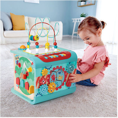 Hape Activity Cube Activity Cube made of Wood for 12++ Months