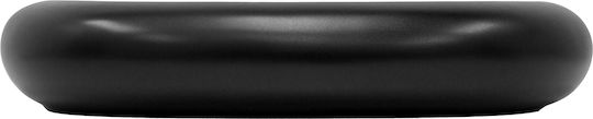 ML-Design Deasupra Blatului Chiuvetă Ceramică 65x45x11cm Negru