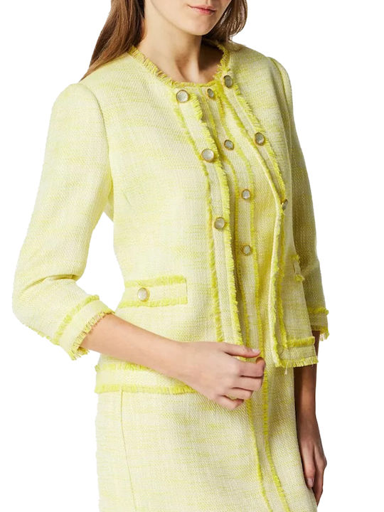 Forel Women's Blazer Yellow