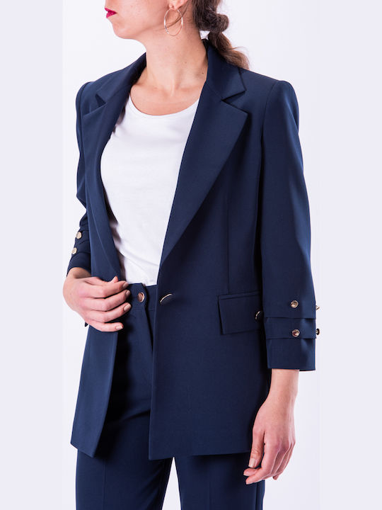 Forel Women's Crepe Blazer Green