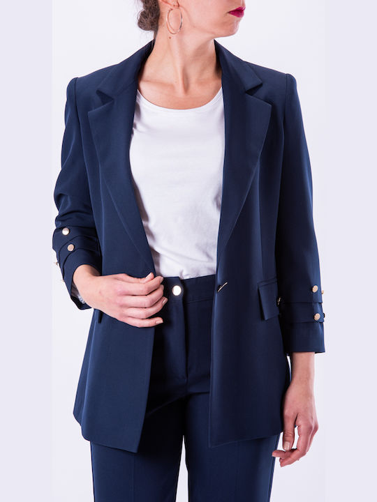 Forel Women's Crepe Blazer Green