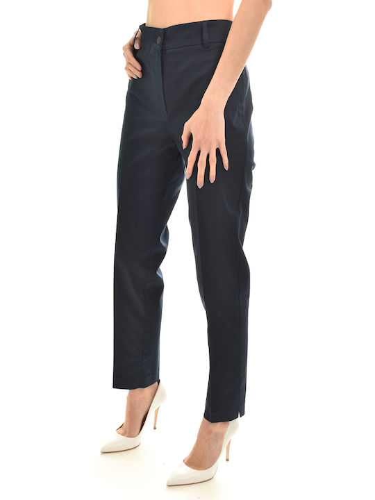 Forel Women's Fabric Trousers Navy Blue