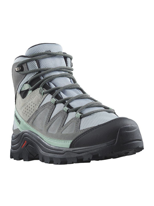 Salomon Quest Rove Γυναικεία Ορειβατικά Μποτάκια Αδιάβροχα με Μεμβράνη Gore-Tex Γκρι