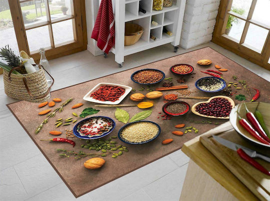 Dimcol Spices 248 Кухненски Килим Коридор 80x200см Многоцветен Dimcol Spices 248 Кухненски Килим Коридор 80x200см Многоцветен