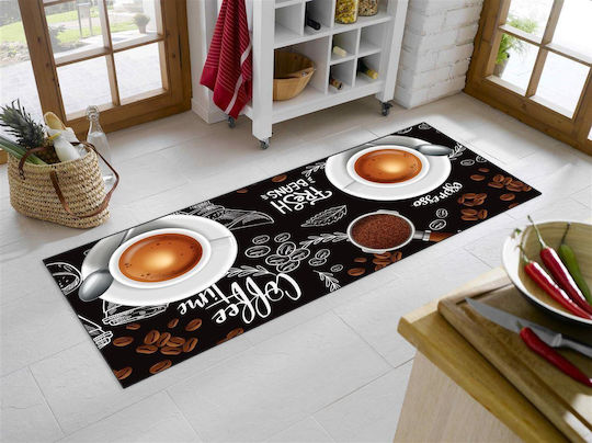 Dimcol Espresso 266 Χαλάκι Κουζίνας Διάδρομος 65x150cm 33463057008 Πολύχρωμο