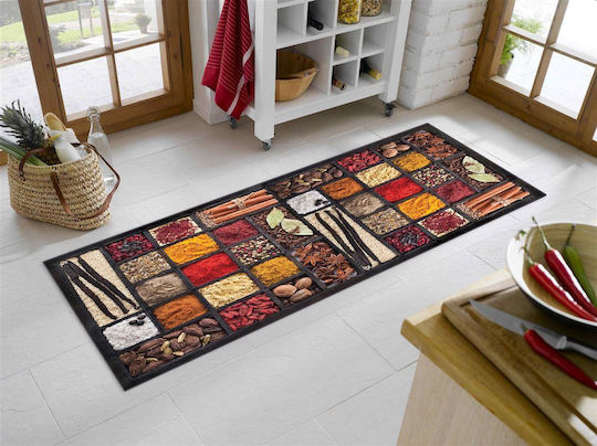 Dimcol Spices 246 Χαλάκι Κουζίνας Διάδρομος 80x200cm 33463059010 Πολύχρωμο
