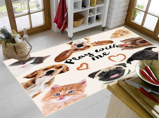 Dimcol Pets 265 Кухненски Килим Коридор 80x200см 33463059008 Многоцветен Dimcol Pets 265 Кухненски Килим Коридор 80x200см 33463059008 Многоцветен
