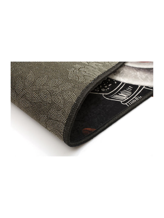 Dimcol Spices 246 Kitchen Mat Runner with Anti-slip Underlay Multicolour 80x200εκ.
