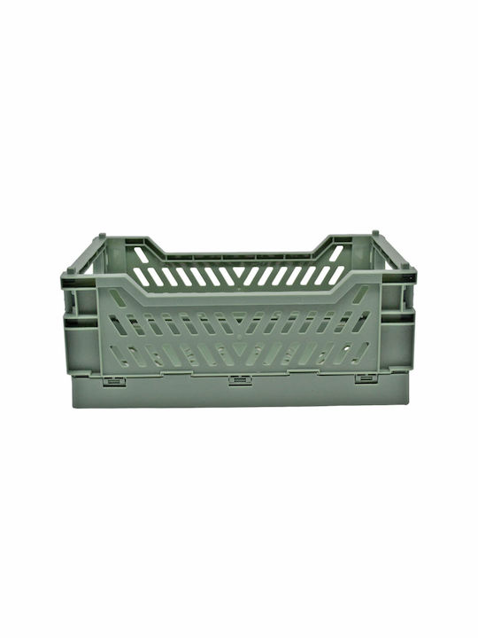 Ankor Plastic Storage Basket Green 4.5lt