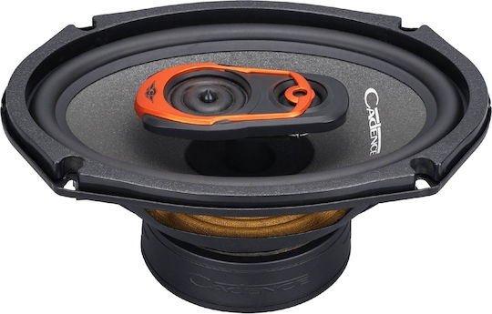 Cadence QRS Series Ηχείο Αυτοκινήτου Ομοαξονικά 6x9" με 100W RMS (3 Δρόμων)
