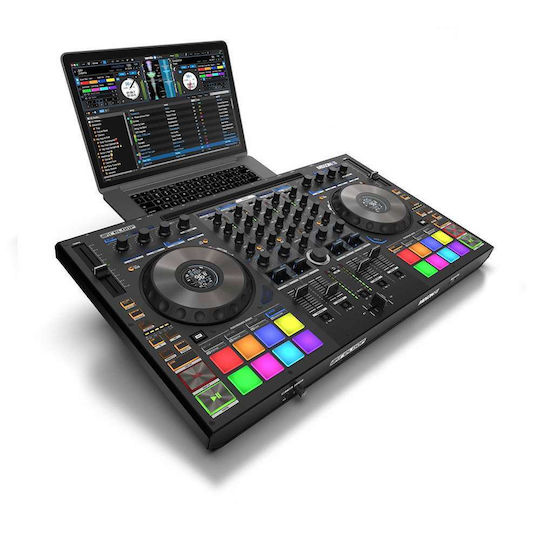 Reloop Mixon 8 Pro DJ Controller 4 Καναλιών με Οθόνη