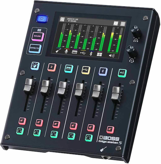 Boss Gigcaster 5 GCS-5 Εξωτερική Επαγγελματική Κάρτα Ήχου με Σύνδεση USB, Bluetooth