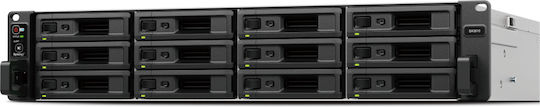 Synology SA3610 NAS Rack με 12 θέσεις για HDD/SSD και 6 θύρες Ethernet