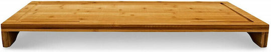 Relaxdays Rectangular Bamboo Chopping Board Brown 52x29cm