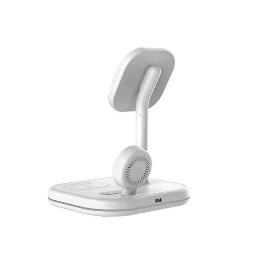 Tech-Protect Зарядно Magsafe Бял (QI15W-A27)