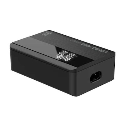 Ldnio Ladegerät ohne Kabel GaN mit 2 USB-A Anschlüsse und 2 USB-C Anschlüsse 100W Schwarzs (A4809C)