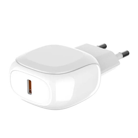 Ldnio Charger with USB-C Port and Cable USB-C - USB-C 27W Whites (A1206C)
