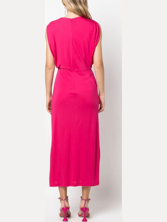 Sommer Midi Abendkleid Rosa
