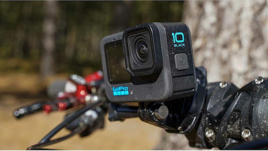 GoPro Hero10 Black Cameră de Acțiune 5K cu Ecran Tactil 2.27" și Wi-Fi Neagră