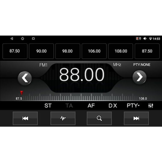 Digital IQ Sistem Audio Auto pentru Fiat Sedici Suzuki SX4 2005-2013 (Bluetooth/USB/WiFi/GPS/Apple-Carplay/Android-Auto) cu Ecran Tactil 9"