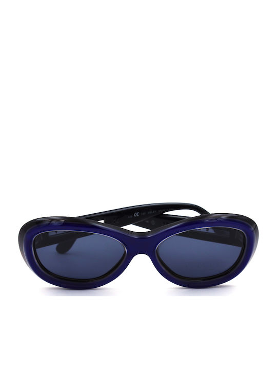 Sisley Ochelari de soare Albastru cu Cadru & Negru Lentilă