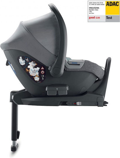 Inglesina Darwin Baby Car Seat i-Size Magnet Grey 0-13 kg