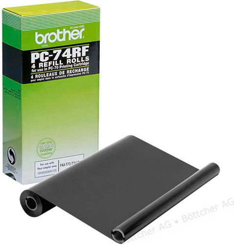 Brother Cartridge 4 Rolls Cartuș de cerneală autentic 576Pagini 4buc (PC-74RF)