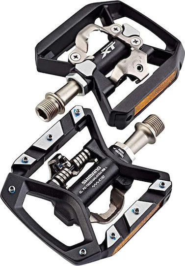 Shimano Deore Xt PD-T8000 Πετάλια Ποδηλάτου Κουμπωτά Μαύρα