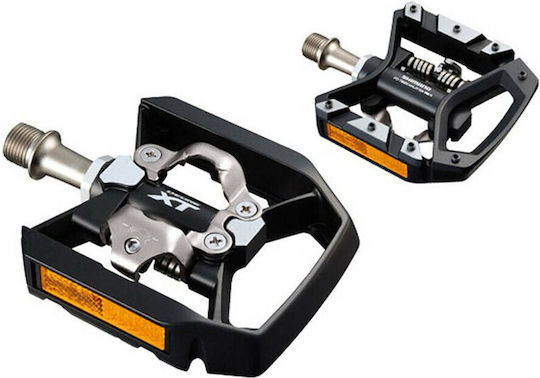 Shimano Deore Xt PD-T8000 Πετάλια Ποδηλάτου Κουμπωτά Μαύρα
