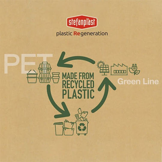 Stefanplast Cathy Cat Toilet Closed Green L56 x W40 x H40cm