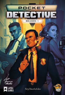 Επιτραπέζιο Παιχνίδι Pocket Detective: Season 1 για 1-6 Παίκτες 10+ Ετών (EN) Lucky Duck Games