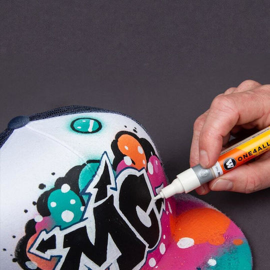 Molotow One4all Акрилен Маркер 2мм Сребрист