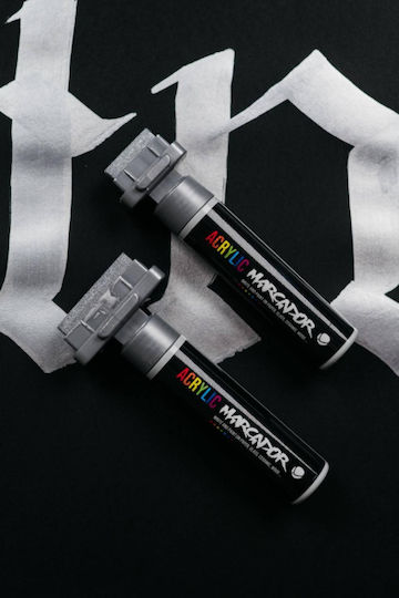Montana Colors Marker Acrilic 50mm Alb