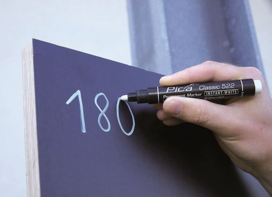 Pica CLASSIC Permanent Marker White