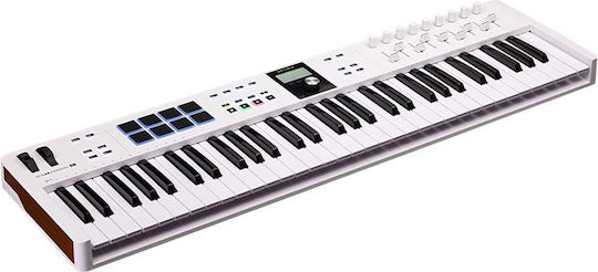 Arturia Midi Keyboard KeyLab Essential MKIII with 61 Keyboard White